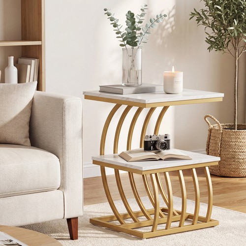 Stufiger moderner goldener - moderner,