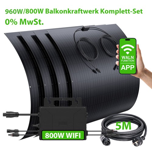 Balkonkraftwerk 960 watt 800 - 960, /800