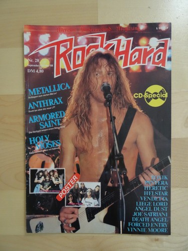 Rock hard mit poster - 28,