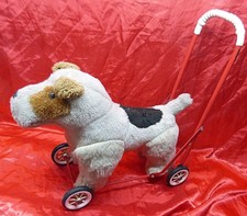 10344. Alter Rollhund  -  Gehwagen Hund  -  Terrier  -  Nylena