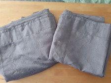 IKEA Blekviva Grau  Vorhänge Gardinen  145 x 260 cm  Floral-Muster