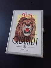 Tiere -Quartett Quartettkartenspiel Verlag Neubert Karl Marx Stadt