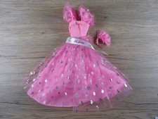 Mode Fashion für Barbiepuppe Vedes Star Ballkleid für Prinzessin Mattel (19265)