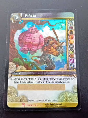 Wow beutekarte piñata - -,