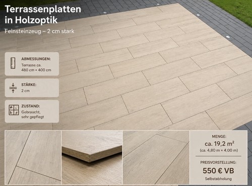 Terrassenfliesen feinsteinzeug - terrassenfliesen,