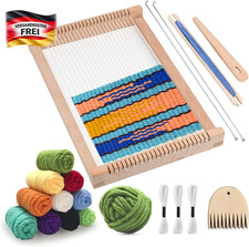 Kinder webrahmen set aus holz - set,