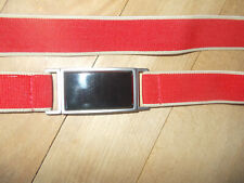 Gürtel von Marni at H&M,rot,gummiert,rar