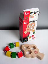 in OVP, nic Holz Steckbaum ab 1 Jahr FEINMOTORIK Logisches Denken, Konzentration