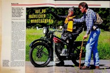 Motorrad Classic 05/2000 Wanderer K 500 mit 16PS in einer seltenen Vorstellung a