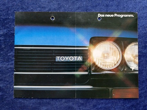 Toyota programm prospekt 1979 - prospekt,