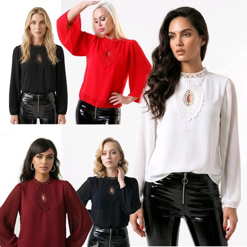 Women bluse drop lace - bluse,
