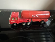 Blech-Auto, Tankwagen , Shell, alt, Hongkong ( Aufbau Eigenbau)