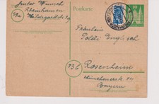 Bizone ganzsachen p 2i - /,