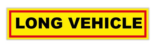 Aufkleber long vehicle lkw - vehicle,