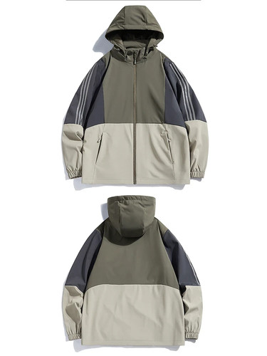 Herren outdoor jacke - outdoor, regen