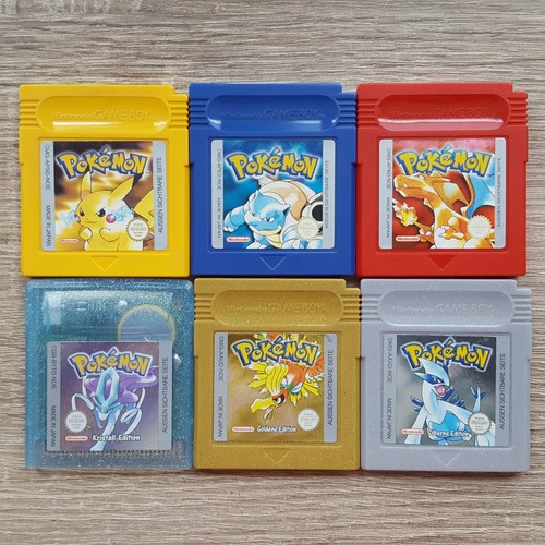 Pokemon rot gelb blau kristall - rot,