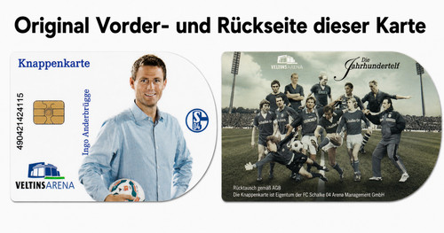 Knappenkarte schalke arena - schalke,