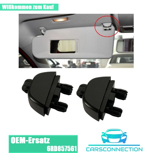 Halter sonnenblende in - 2×,