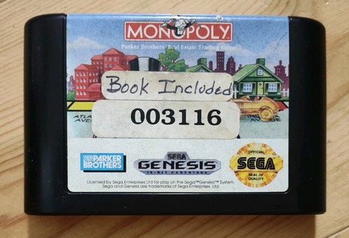 Monopoly sega genesis - monopoly,