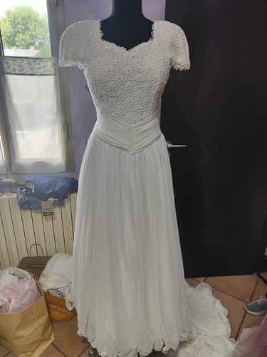 Brautkleid aus chiffon - brautkleid, und