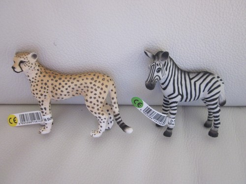 Schleich gepard zebra neu - gepard,