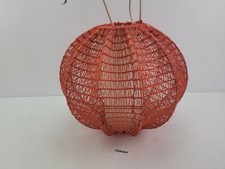 DDR Deckenlampe Kugel Geflecht