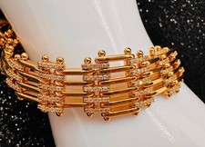 18 Karat vergoldet ausgefallen