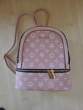 Rucksack Damen Rosa Antonio Basile 30cm Hoch 25cm Breit 15cm Tief