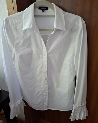 Bluse weiß more - "more, more"