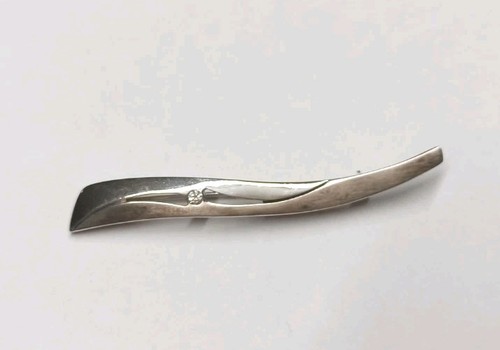 Silber sterlingsilber brosche - silber,