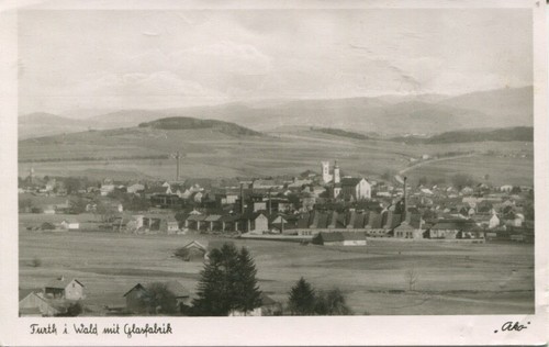 Furth wald bayern - ak,