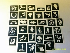 100 Schablonen mit Jungen- und