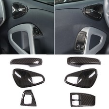 Carbon Optik Innen Türgriffblende fenster Abdeckung Passend für Smart Fortwo 451