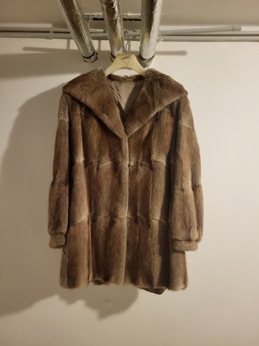 Bisam pelzjacke vermutlich - pelzjacke, –