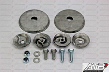 Befestigungssatz zu Westfalia Feder Schraubfeder PKW Anhänger Schrauben & Teller