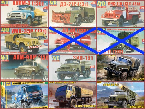 Bausatz kit zil 130 131 - kit,