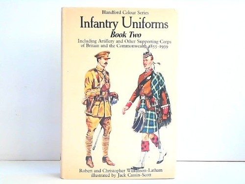 Infantry uniforms book two - book,