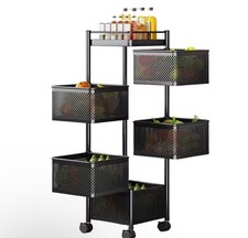 5 Etagen Rollwagen Küche