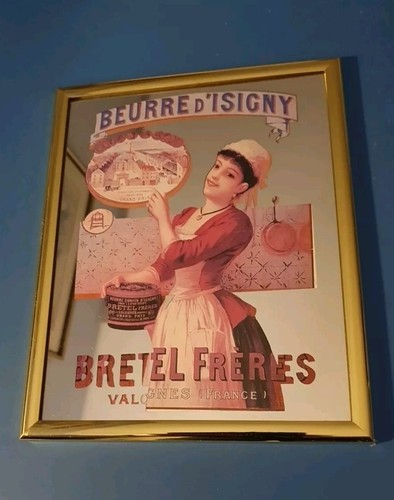 Werbespiegel beurre isigny - werbespiegel,