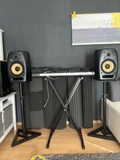 2x KRK VXT8 Lautsprecher Boxen schwarz guter Zustand Monitore Tief- & Hochtöner