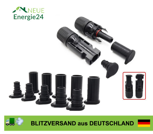 Solarstecker staubschutzkappen - solarstecker,