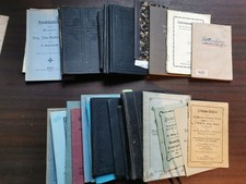 Sammlung 27 versch. Gebetbücher, Heftchen nur Bruderschaften, 19.-20. Jh.