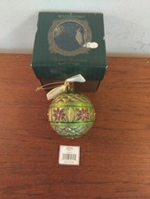 Waterford Holiday Heirlooms IMPERIAL Weihnachtsstern Kugel Glas Weihnachtsschmuck