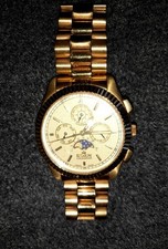 Herren Armbanduhr EDEN Swiss Made, Edelstahl hartvergoldet