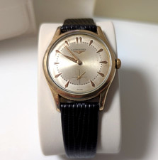 Longines Handaufzug Ref. 6425 Goldplattiert 1950er Vintage Herrenuhr Cal. 12.68Z