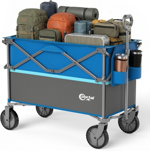 Faltbarer bollerwagen 300l xxl - 300l,