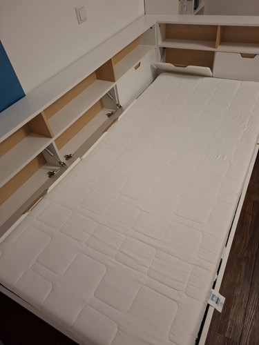Kinderbett mit stauraum - kinderbett,