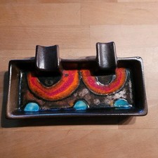 Vintage Aschenbecher 70-er Jahre  Keramik Pottery 20 cm  