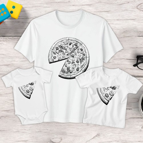 Herren kinder pizza slice - kinder,