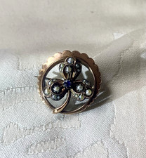 antike edle Jugendstil Brosche